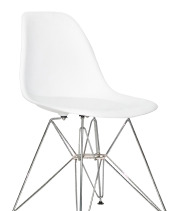 Пластиковый стул Eames DSR - фото